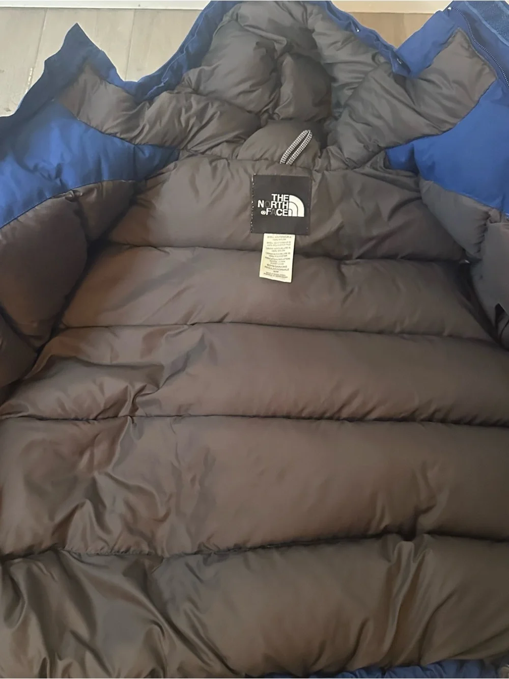The North Face Down Parka  Blue Youth boys medium